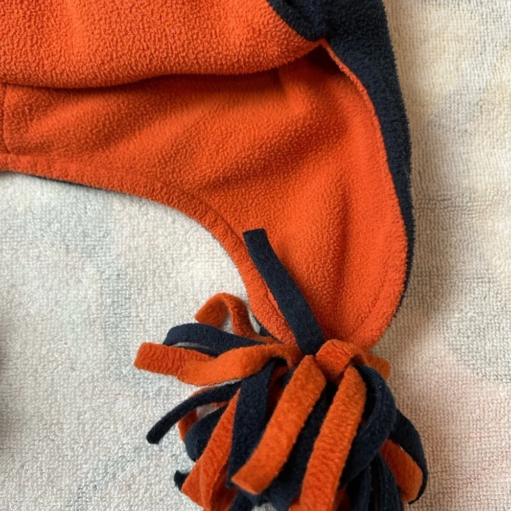 GAP Kids' Black and Orange Fleece Hat